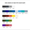 tank top color chart - Genshin Merch