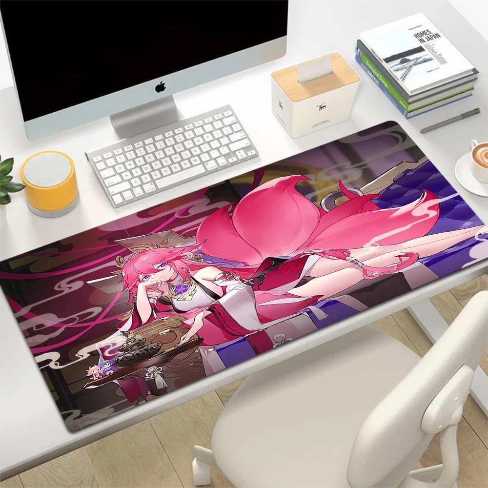 Yae Miko – Genshin Impact Mouse Pad - Genshin Merch